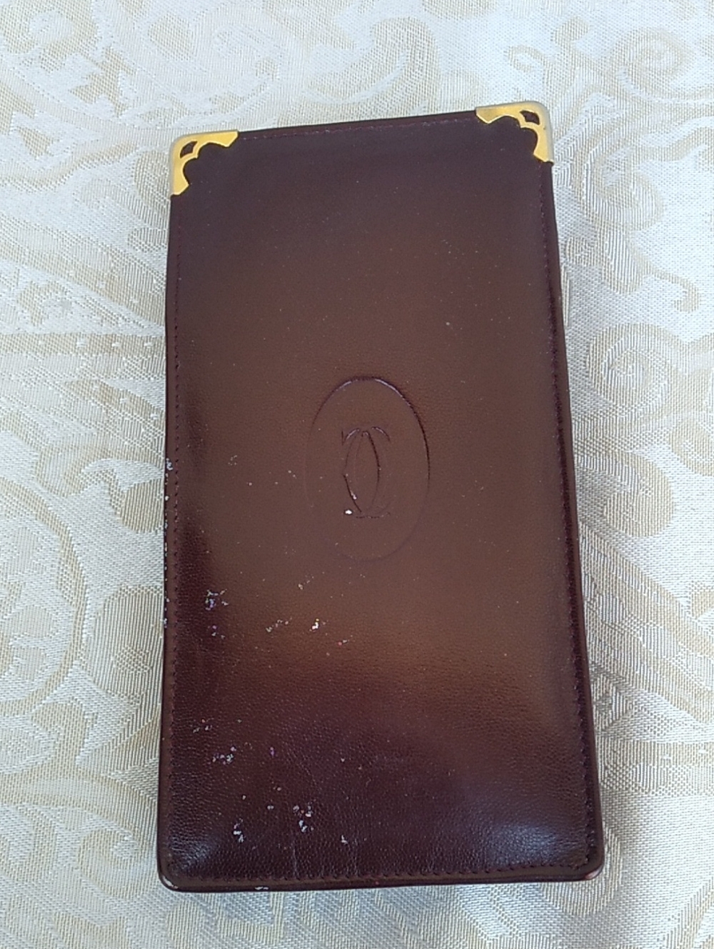 Vintage Cartier Leather Eyeglasses Case